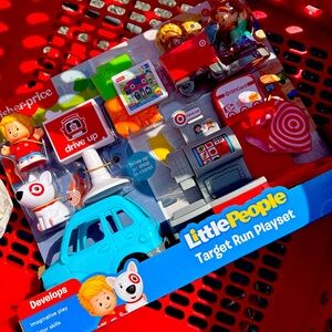 Little People Target Run Playset